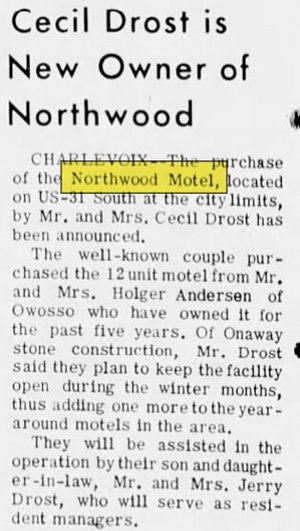 Northwood Motel - Sep 1964 Article